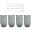 imageZWILLING Sorrento Latte Glass Set 118 oz Smoke