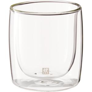 imageZWILLING JA Henckels DoubleWall Tumbler Glass Set 9 fl oz White 2pcTransparent