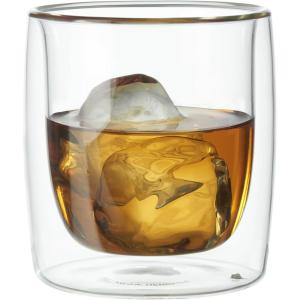 imageZWILLING JA Henckels DoubleWall Tumbler Glass Set 9 fl oz White 2pcWhite