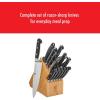 imageZWILLING Professional S 10Piece RazorSharp German Block Knife Set With Acacia Block Made in CompanyOwned German Factory with Special Formula Steel perfected for almost 300 Years Dishwasher SafeBamboo
