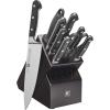 imageZWILLING Professional S 10Piece RazorSharp German Block Knife Set With Acacia Block Made in CompanyOwned German Factory with Special Formula Steel perfected for almost 300 Years Dishwasher SafeBlack