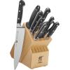 imageZWILLING Professional S 10Piece RazorSharp German Block Knife Set With Acacia Block Made in CompanyOwned German Factory with Special Formula Steel perfected for almost 300 Years Dishwasher SafeNatural