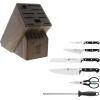 imageZWILLING Professional S 10Piece RazorSharp German Block Knife Set With Acacia Block Made in CompanyOwned German Factory with Special Formula Steel perfected for almost 300 Years Dishwasher SafeWalnut