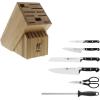 imageZWILLING Professional S 10Piece RazorSharp German Block Knife Set With Acacia Block Made in CompanyOwned German Factory with Special Formula Steel perfected for almost 300 Years Dishwasher SafeBamboo