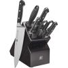 imageZWILLING Professional S 10Piece RazorSharp German Block Knife Set With Acacia Block Made in CompanyOwned German Factory with Special Formula Steel perfected for almost 300 Years Dishwasher SafeBlack