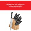 imageZWILLING Professional S 10Piece RazorSharp German Block Knife Set With Acacia Block Made in CompanyOwned German Factory with Special Formula Steel perfected for almost 300 Years Dishwasher SafeNatural
