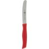 imageZWILLING Twin Grip Serrated Utility Knife 45inch BlueRed