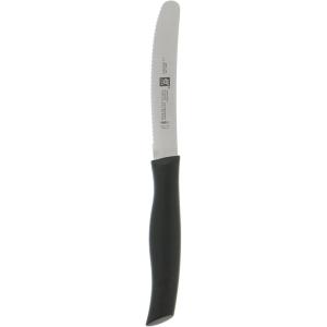 imageZWILLING Twin Grip Serrated Utility Knife 45inch BlueBlack