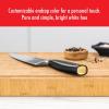 imageZWILLING All Star 8inch Chef Knife RazorSharp German Knife Made in CompanyOwned German Factory with Special Formula Steel perfected for almost 300 Years Dishwasher Safe White End CapGold Matte End Cap