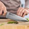 imageZWILLING All Star 8inch Chef Knife RazorSharp German Knife Made in CompanyOwned German Factory with Special Formula Steel perfected for almost 300 Years Dishwasher Safe White End CapWhite End Cap