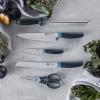 imageZWILLING Now S Knife Block Set 8pc Blueberry BlueBlueberry Blue