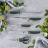 imageZWILLING Now S Knife Block Set 8pc Blueberry BlueLime Green
