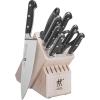 imageZWILLING Professional S 10Piece RazorSharp German Block Knife Set With Rustic White Rubberwood BlockMade in CompanyOwned German Factory with Special Formula Steel perfected for almost 300 YearsRustic White