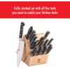 imageZWILLING Professional S 20Piece RazorSharp German Block Knife Set Made in CompanyOwned German Factory with Special Formula Steel perfected for almost 300 Years Dishwasher Safe