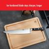 imageZWILLING Professional S 8inch RazorSharp German Chefs Knife Made in CompanyOwned German Factory with Special Formula Steel perfected for almost 300 Years Dishwasher SafeBlackStainless Steel