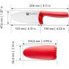 imageZWILLING TWINNY Kids Chefs Knife  RedRed