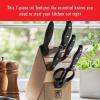 imageZWILLING Twin Signature 11Piece German Knife Set with Block RazorSharp Made in CompanyOwned German Factory with Special Formula Steel perfected for almost 300 Years Dishwasher SafeBlack