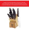 imageZWILLING Twin Signature 11Piece German Knife Set with Block RazorSharp Made in CompanyOwned German Factory with Special Formula Steel perfected for almost 300 Years Dishwasher SafeBlack