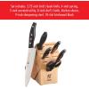 imageZWILLING Twin Signature 11Piece German Knife Set with Block RazorSharp Made in CompanyOwned German Factory with Special Formula Steel perfected for almost 300 Years Dishwasher SafeBlack