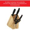 imageZWILLING Twin Signature 11Piece German Knife Set with Block RazorSharp Made in CompanyOwned German Factory with Special Formula Steel perfected for almost 300 Years Dishwasher SafeBlackStainless Steel