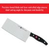 imageZWILLING Twin Signature 7inch Chinese Vegetable Cleaver RazorSharp Made in CompanyOwned German Factory with Special Formula Steel perfected for almost 300 Years German KnifeBlackStainless Steel