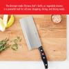 imageZWILLING Twin Signature 7inch Chinese Vegetable Cleaver RazorSharp Made in CompanyOwned German Factory with Special Formula Steel perfected for almost 300 Years German KnifeBlackStainless Steel