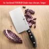 imageZWILLING Twin Signature 7inch Chinese Vegetable Cleaver RazorSharp Made in CompanyOwned German Factory with Special Formula Steel perfected for almost 300 Years German KnifeBlackStainless Steel
