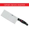 imageZWILLING Twin Signature 7inch Chinese Vegetable Cleaver RazorSharp Made in CompanyOwned German Factory with Special Formula Steel perfected for almost 300 Years German KnifeBlackStainless Steel
