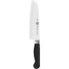 imageZwilling JA Henckels Twin Signature Chinese Chef Knife Santoku Knife 7 InchStainless Steel BlackBlack
