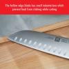 imageZwilling JA Henckels Twin Signature Chinese Chef Knife Santoku Knife 7 InchStainless Steel BlackBlackStainless Steel