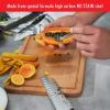 imageZwilling JA Henckels Twin Signature Chinese Chef Knife Santoku Knife 7 InchStainless Steel BlackBlackStainless Steel