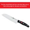 imageZwilling JA Henckels Twin Signature Chinese Chef Knife Santoku Knife 7 InchStainless Steel BlackBlackStainless Steel