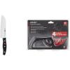 imageZwilling JA Henckels Twin Signature Chinese Chef Knife Santoku Knife 7 InchStainless Steel BlackBlackStainless Steel