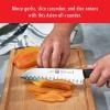 imageZwilling JA Henckels Twin Signature Chinese Chef Knife Santoku Knife 7 InchStainless Steel BlackBlackStainless Steel