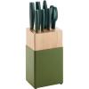 imageZWILLING Now S Knife Block Set 8pc Blueberry BlueLime Green