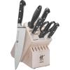 imageZWILLING Professional S 10Piece RazorSharp German Block Knife Set With Rustic White Rubberwood BlockMade in CompanyOwned German Factory with Special Formula Steel perfected for almost 300 YearsRustic White