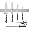 imageZWILLING Professional S 7Piece RazorSharp German Block Knife Set With 175inch Stainless Magnetic Knife Bar Made in German Factory with Special Formula Steel perfected for almost 300 YearsStainless Magnetic Knife Bar