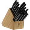 imageZWILLING Twin Signature 11Piece German Knife Set with Block RazorSharp Made in CompanyOwned German Factory with Special Formula Steel perfected for almost 300 Years Dishwasher SafeLight Brown