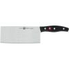 imageZWILLING Twin Signature 7inch Chinese Vegetable Cleaver Vegetable Cleaver RazorSharp Made in CompanyOwned German Factory with Special Formula Steel perfected for almost 300 Years German KnifeBlackStainless Steel