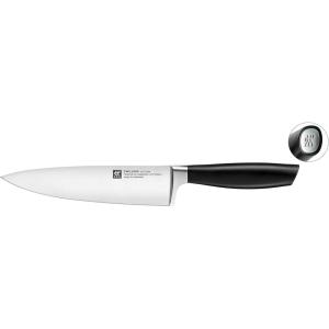 imageZWILLING All Star 8inch Chef Knife RazorSharp German Knife Made in CompanyOwned German Factory with Special Formula Steel perfected for almost 300 Years Dishwasher Safe White End CapSilver End Cap
