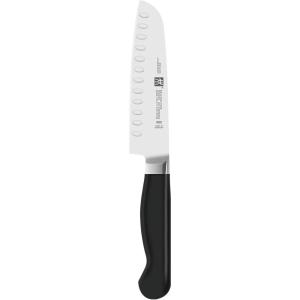 imageZwilling JA Henckels Twin Signature Chinese Chef Knife Santoku Knife 7 InchStainless Steel BlackBlack