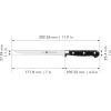 imageZWILLING Professional S 7inch RazorSharp German Fillet Knife Made in CompanyOwned German Factory with Special Formula Steel perfected for almost 300 Years Dishwasher SafeBlackStainless Steel
