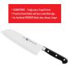 imageZWILLING Professional S 7inch RazorSharp German Hollow Edge Santoku Knife Made in CompanyOwned German Factory with Special Formula Steel perfected for almost 300 Years Dishwasher SafeBlackStainless Steel