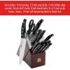 imageZWILLING Twin Signature 15Piece German Knife Set with Block RazorSharp Made in CompanyOwned German Factory with Special Formula Steel perfected for almost 300 Years Dishwasher SafeBrown