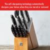 imageZWILLING Twin Signature 15Piece German Knife Set with Block RazorSharp Made in CompanyOwned German Factory with Special Formula Steel perfected for almost 300 Years Dishwasher SafeNatural