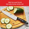 imageZWILLING Twin Signature 15Piece German Knife Set with Block RazorSharp Made in CompanyOwned German Factory with Special Formula Steel perfected for almost 300 Years Dishwasher SafeBrown