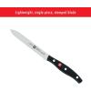 imageZWILLING Twin Signature 5inch Utility Knife RazorSharp Made in CompanyOwned German Factory with Special Formula Steel perfected for almost 300 Years Dishwasher SafeBlackBlack