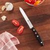 imageZWILLING Twin Signature 5inch Utility Knife RazorSharp Made in CompanyOwned German Factory with Special Formula Steel perfected for almost 300 Years Dishwasher SafeBlackBlack