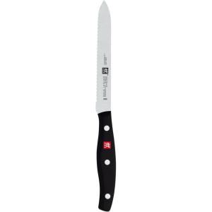 imageZWILLING Twin Signature 5inch Utility Knife RazorSharp Made in CompanyOwned German Factory with Special Formula Steel perfected for almost 300 Years Dishwasher SafeBlackBlack
