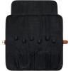 imageZWILLING BBQ Chefs Tool Storage Wrap BBQ accessories Wrap Grilling Gift Organize Up to Six Grilling Utensils Black CanvasBlack